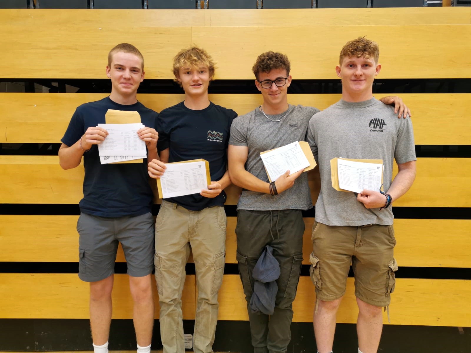 Big smiles on Kingsbridge Community College GCSE results day