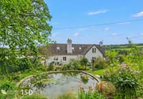 18th century cottage for sale sits on River Avon and has its own foreshore 
