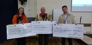 Students at Ivybridge school raise over £1200 for local charities