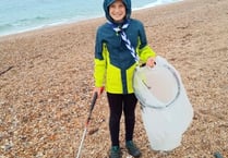 Volunteers compete to clean up Slapton