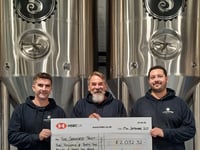Salcombe Brewery Co. donates over £2000 to The Seahorse Trust