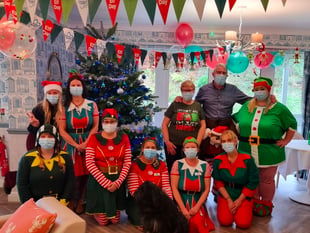 Festive fun at The Fleet Care Home
