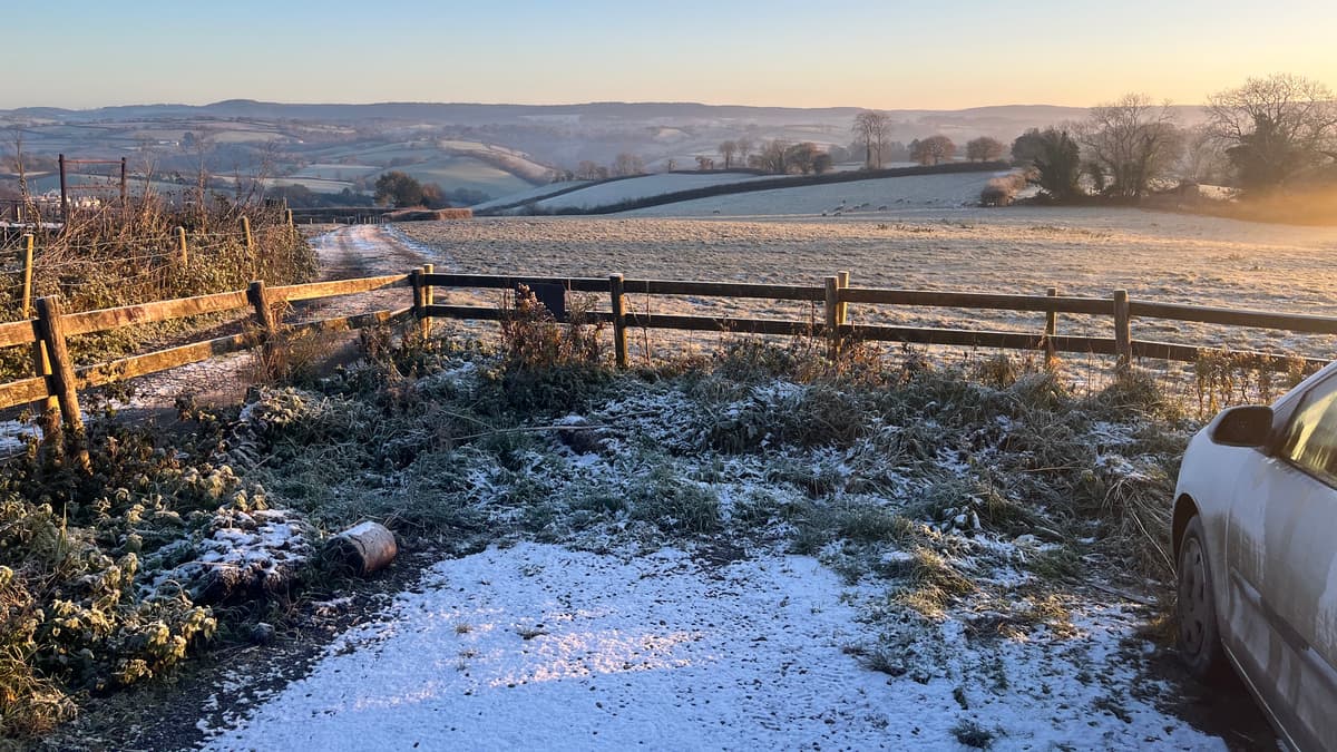 Freezing weather to hit Devon | kingsbridge-today.co.uk