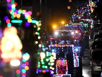 Ivybridge Young Farmers' Charity Christmas Tractor Run 
