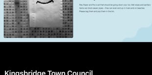 Don’t clog loos! Kingsbridge residents told