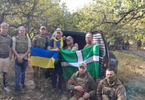 Father and sons help Ukraine