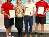Praise given to lifesaving trio