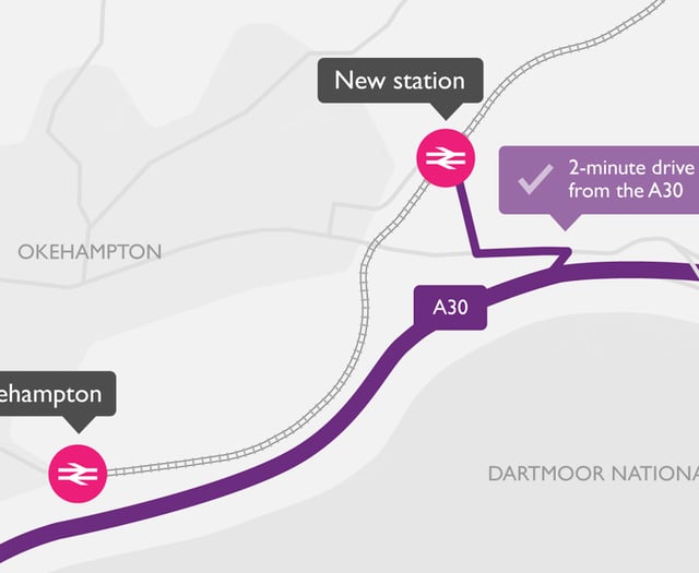 Government allocates £13.5 million for new Okehampton rail station
