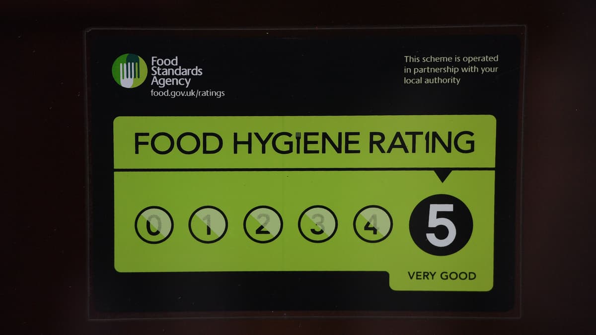 South Hams takeaway given new food hygiene rating 
