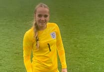 Freya Weeks: under 16 Kingsbridge goalkeeper is on the England pathway