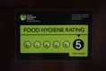Food hygiene ratings handed to five South Hams restaurants