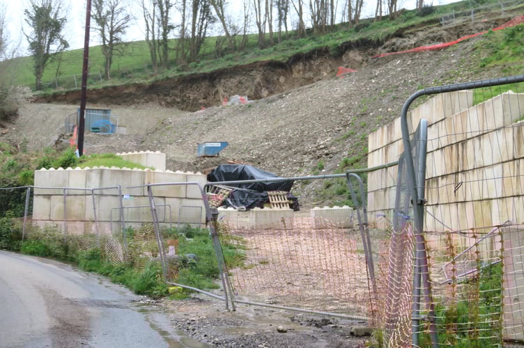 The unfinished site at Lock’s Hill could become a permanent eye sore, according to the developer