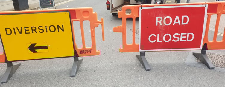Road closures in West Somerset have been advertised.