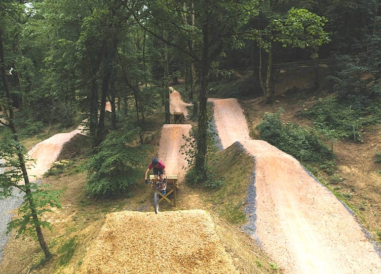 The Kingsbridge Skatepark association posted a photo on its Facebook page of what the mountain bike park could look like