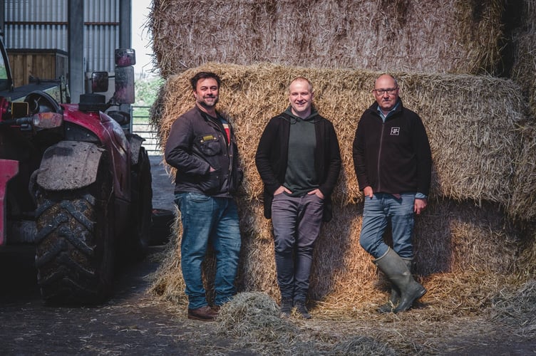 Left and Centre: Dhruv Baker and Tom Whitaker from Tempus Foods Right: Andrew Owens from Rare & Pasture