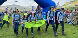Ten Tors Challenge: 2,400 teens trek