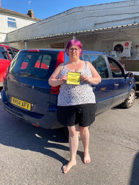 Ms Messer has been battling with Devon County Council for almost a year to have a parking ticket rescinded