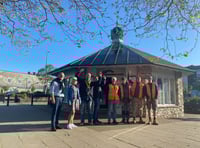 Kingsbridge Tourist Information Centre clock gets a new lease of life