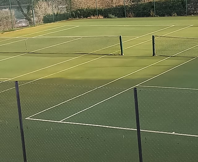A fun afternoon for Salcombe ladies Tennis players