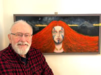 Devon-first exhibition for US painter 