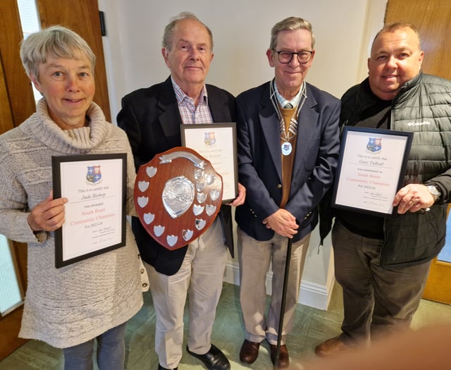 South Brent honours local community champions