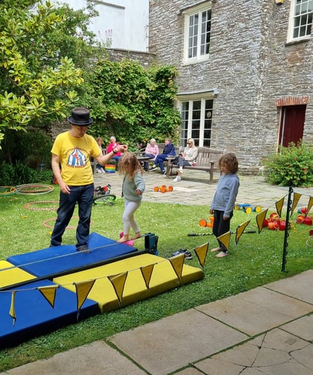 Flotsam the Fool’s Circus Skills Workshop