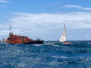 RNLI and Kingsbridge Rotary to the rescue 