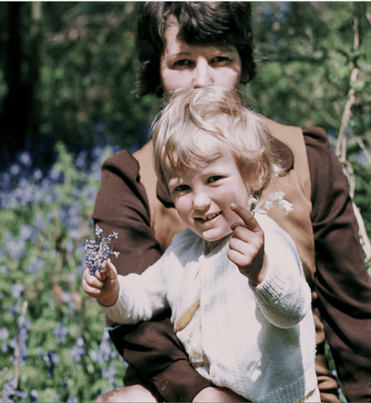 Sally Hosking with her daughter Rebecca