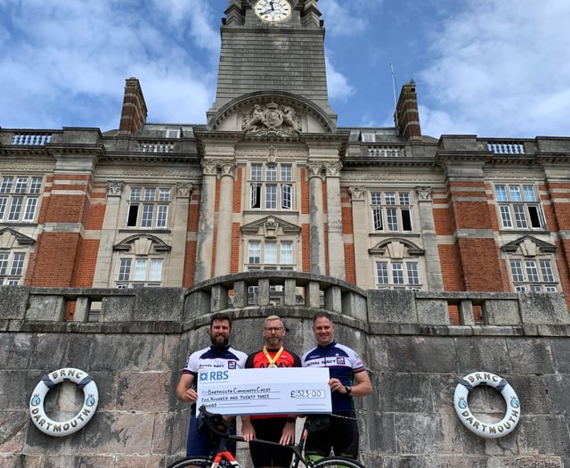 Naval College cyclists conquer Dartmoor Classic for charity 