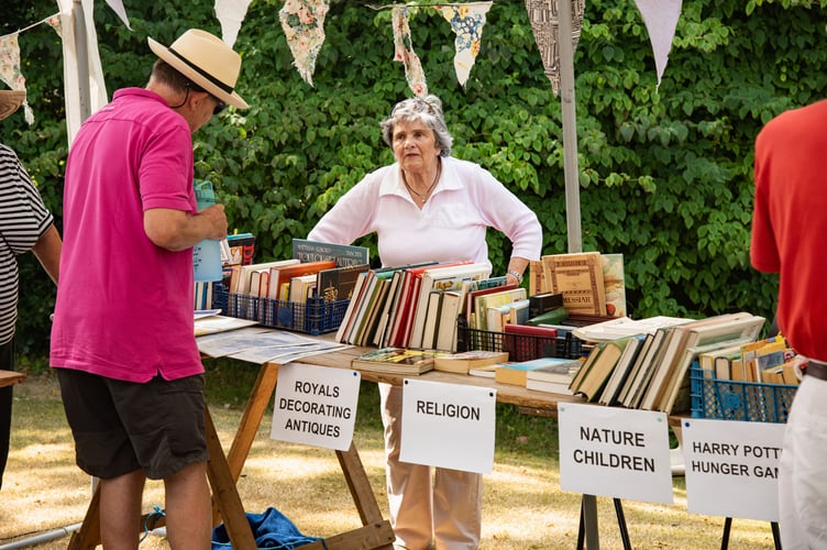 The second hand book stall