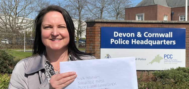 Ms Hernandez, who is serving a third term as D&C Police and Crime Commissioner, is backing Dame Patel's bid to become Tory leader