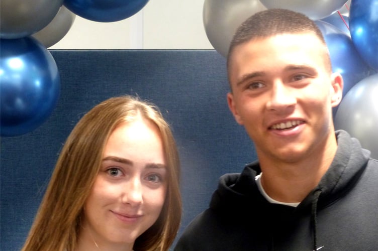 Two Ivybridge Community College students