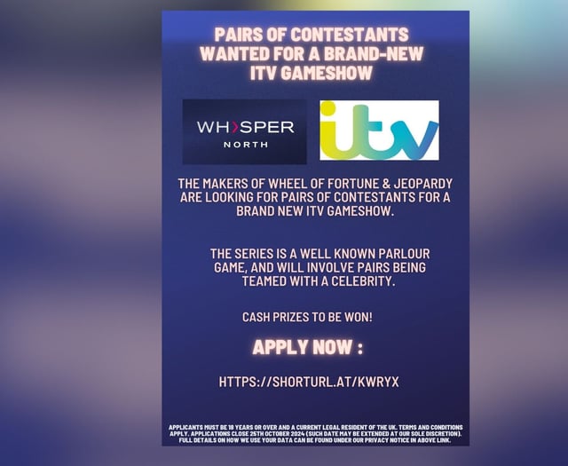 Team up with a celebrity in a new ITV game show