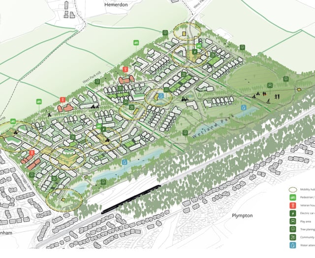 Huge housing scheme on edge of the South Hams