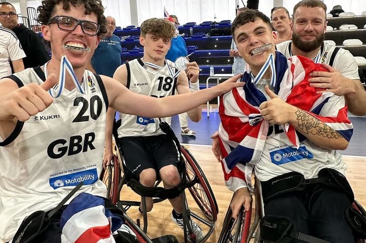 Celebrations aplenty for Oscar Knight (left) and co