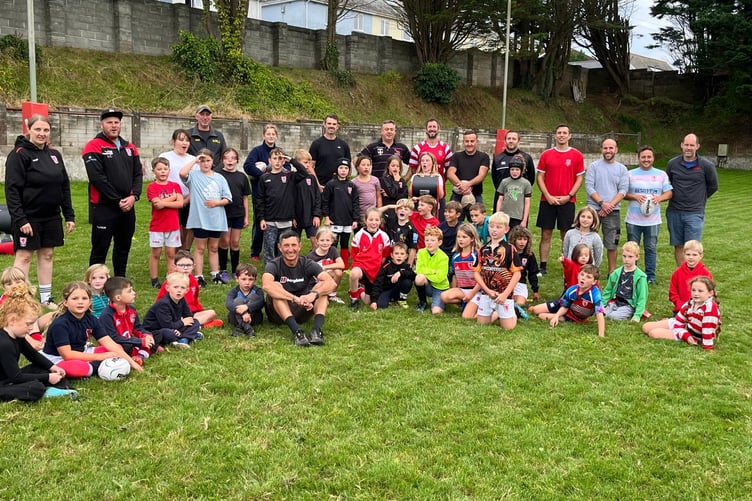 Salcombe RFC charity efforts