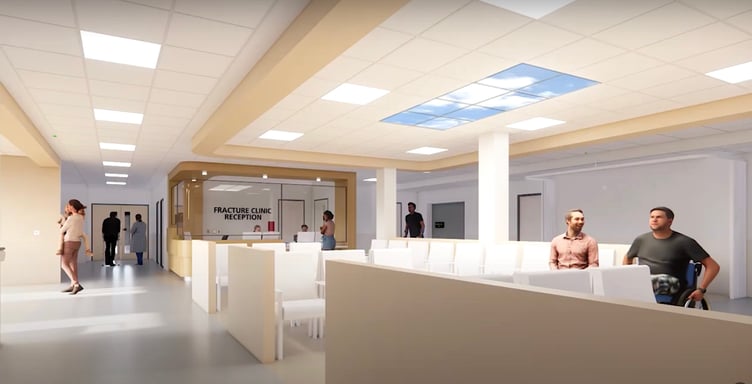 The new fracture clinic is set to open early next year