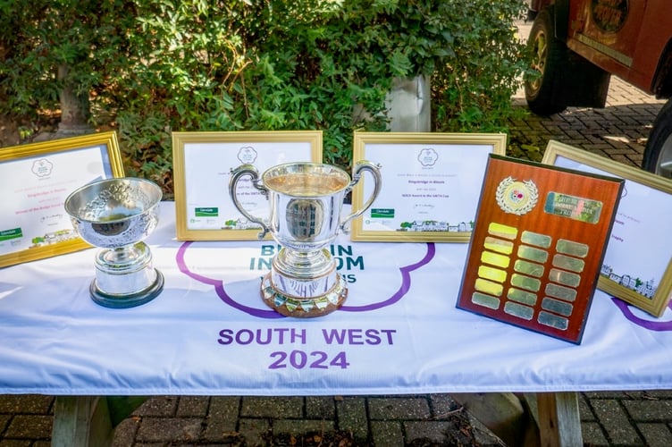 The Kingsbridge in Bloom prize table 