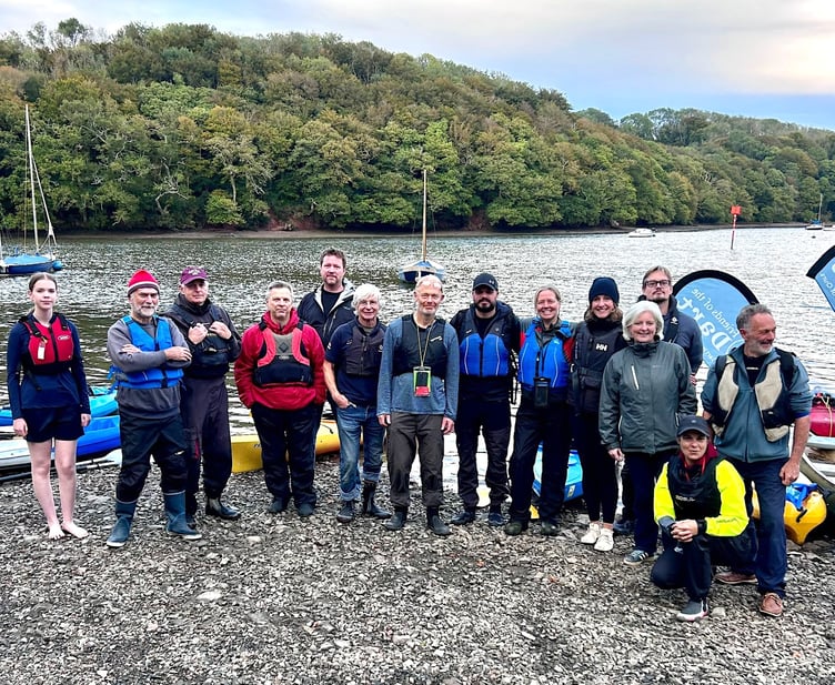 Volunteers and supporters of the Friends of the Dart charity helped to smash the £30,000 fundraising target set just months ago