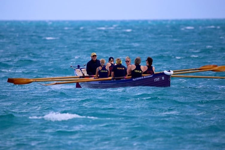 Yealm ladies teams in action