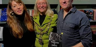 Totnes author launches his book