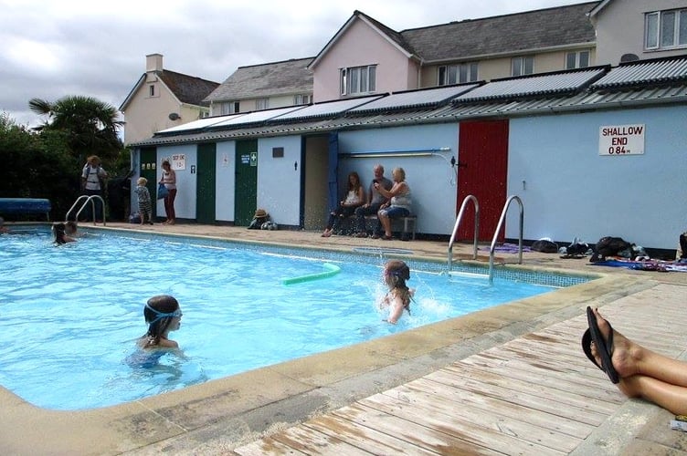 The Parish Council has been running the pool for about 10 years