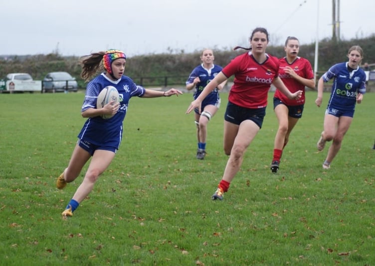 Kingsbridge U18s vs Devonport action
