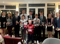 Thurlestone GC celebrate their promising juniors