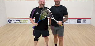 Top-of-the-table performance from squash team