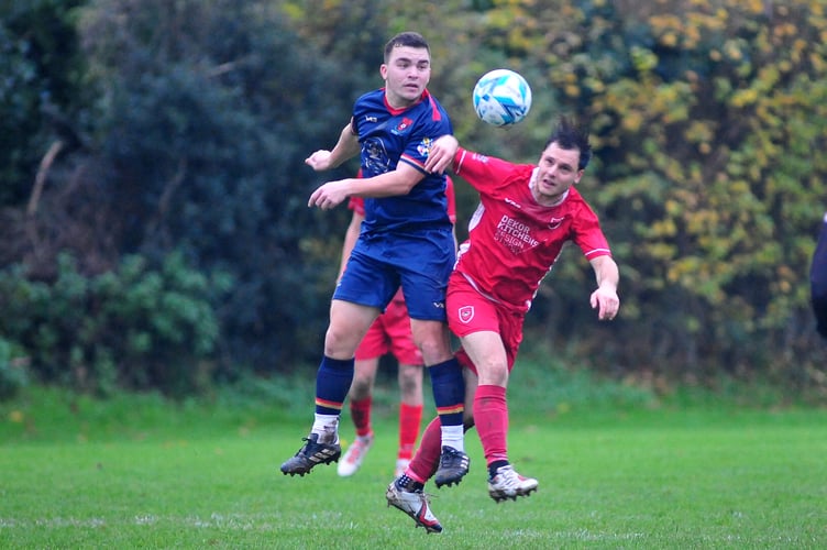 South Devon Football League Premier Division. Kingsteignton Athletic versus East Allington  A 4-2 home win for The Rams