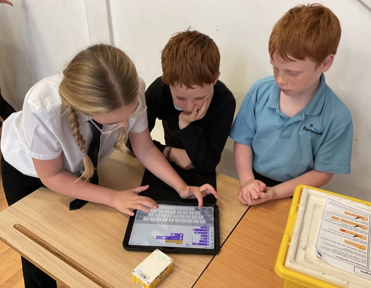 Children from Dartmouth Academy