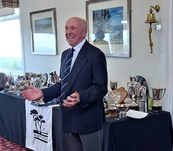 Bigbury GC annual prize presentation