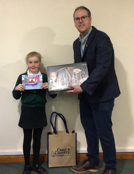 Alexandria Tucker, aged 8, of Stoke Fleming Primary School