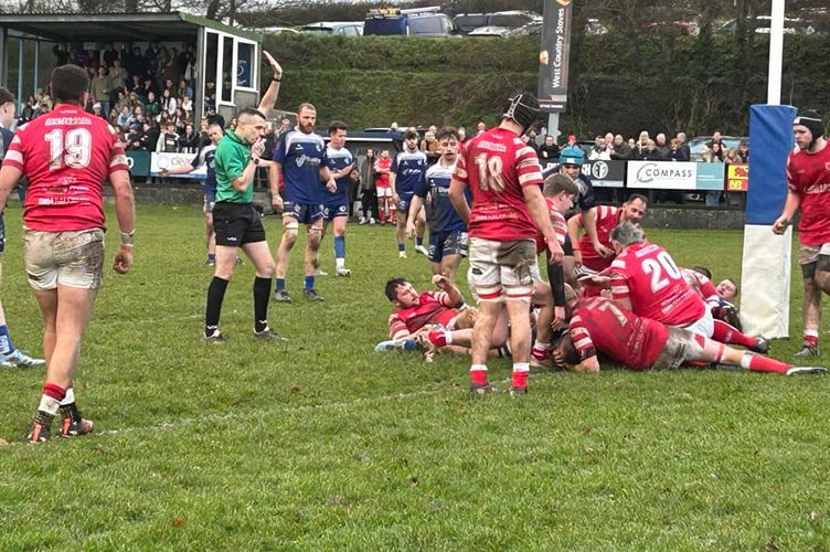 Try time for Kingsbridge against Salcombe